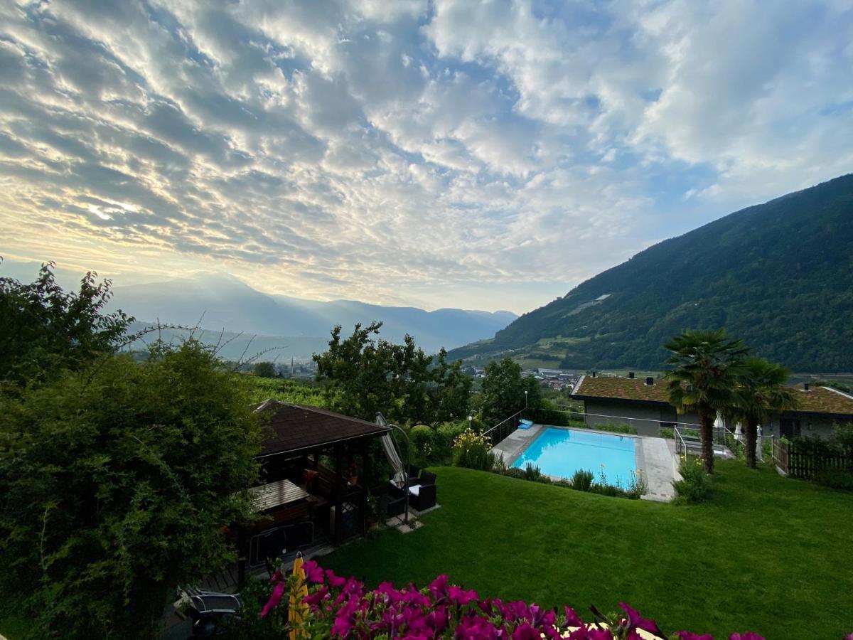 Pension Alpenblick Algund Buitenkant foto